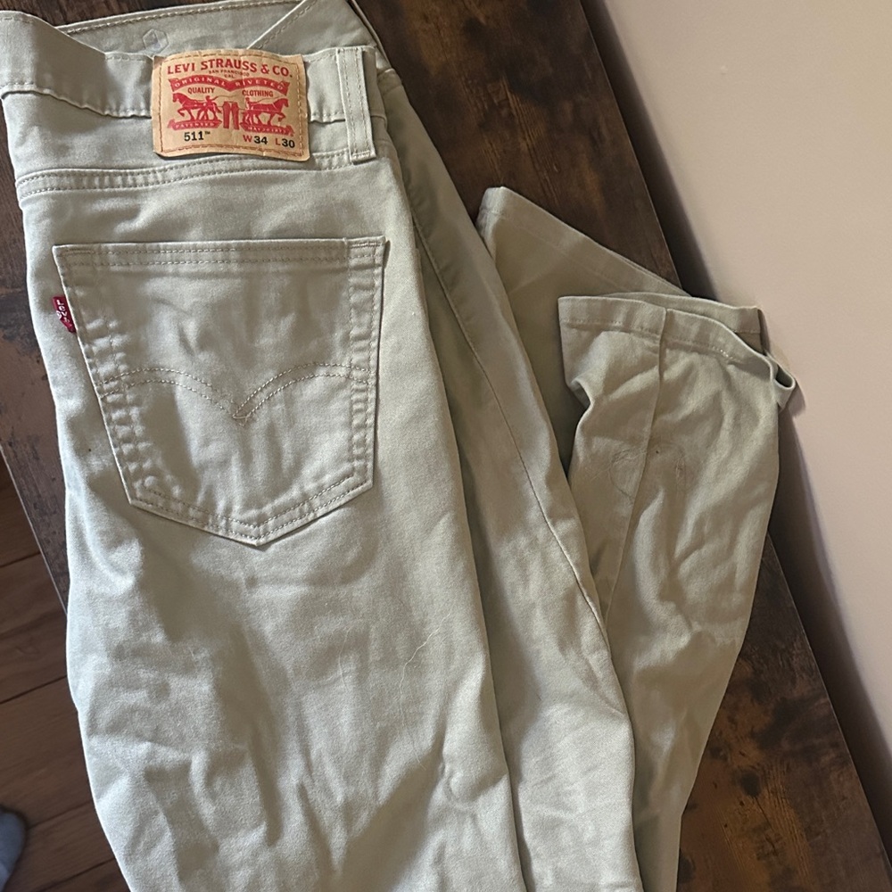 Levi's Men's Light Tan Jeans